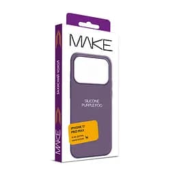 Чохол Make Apple iPhone 17 Pro Max Silicone Purple Fog - мініатюра 2