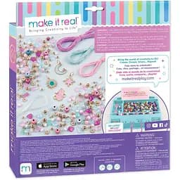 Набір для створення шарм-браслетів Make It Real Небесні камінці (MR1322) - мініатюра 2