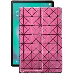 Чохол StatusCASE з екошкіри для планшету Samsung Galaxy Tab S5e 10.5 (T725) Рожевий ромб