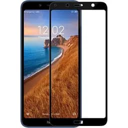 Захисне скло Tempered Glass 9D Full Glue Xiaomi Redmi 7A black