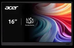 Монітор Acer 16" PM161Wbmiuux (UM.ZP1EE.012) Black teh0022255 - мініатюра 7