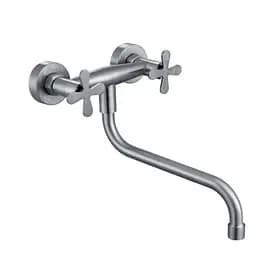 Змішувач для кухні Zerix GTA-005 нержавіюча сталь ZX5845 Нержавіюча сталь