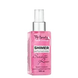 Спрей мост для тела парфюмированный с шимером Top Beauty Sorbeto Rose, 125 мл