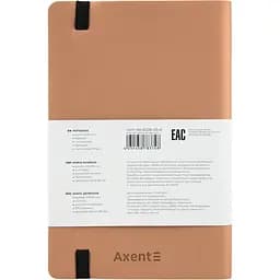 Книга записна Axent Partner Soft A5- в клітинку 96 аркушів золота (8206-35-A) - мініатюра 3