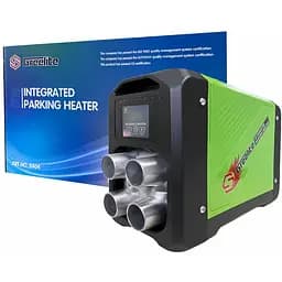 Автономный дизельный обогреватель WEBASTO GREELITE SN5000 с низким уровнем шума 5000 Вт Черный с зеленым