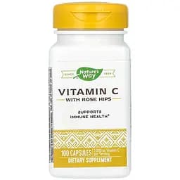 Вітамін С Nature's Way з шипшиною 1000 мг 100 капсул