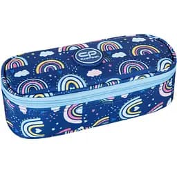 Пенал на блискавці CoolPack Campus, з органайзером, 23x9x5 см, синій (E62598)