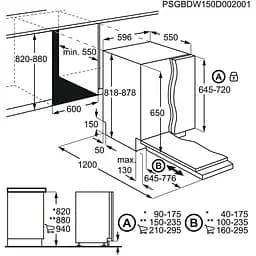 Посудомийна машина Electrolux EEQ947200L (6474491) - мініатюра 6