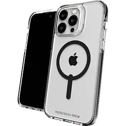Оригінальний чохол Gear4 Crystal Palace MagSafe для iPhone 14 Pro Max Прозорий Black (702010117) - мініатюра 8