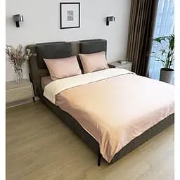 Постільна білизна Sonex Venezia двостороння сімейна персик/шампань (SO102460)