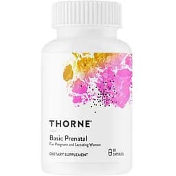Вітаміни та мінерали Thorne Research Basic Prenatal 90 капсул
