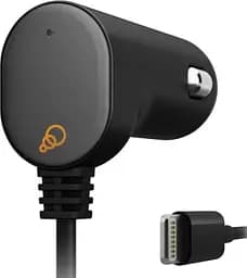 Автомобильное зарядное устройство CYGNETT 1A Lightning cable Black