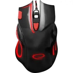 Миша Esperanza MX401 Hawk USB black red (EGM401KR)