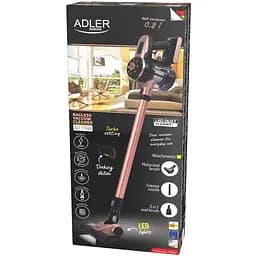 Пилосос Adler AD 7044 бездротовий 250 Вт 12 000 Pa 0.8 л LED TURBO настінне кріплення - мініатюра 7