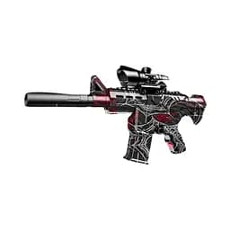 Автомат 1620-4, стреляющий орбизами, аккумулятор 7.4V, автоматический режим, глушитель, очки