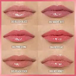 Блиск-плампер для губ Maybelline New York Lifter Plump з екстрактом перцю чилі 005 Peach fever 5.4 мл (B3486300) - мініатюра 4