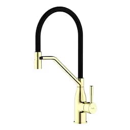 Змішувач для кухні Frap сатин золотой F4497-3 Золотий