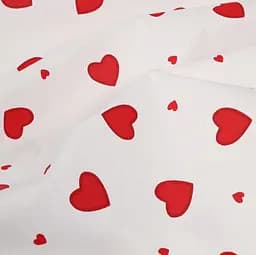 Комплект постільної білизни Cosas Ruby hearts CS3 Підлітковий червоний (RubyHearts_El90-40Rose_155) - мініатюра 10