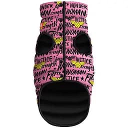 Курточка для собак Waudog Clothes с рисунком Чудо-женщина в розовом L55 В 77-80 см С 50-55 см