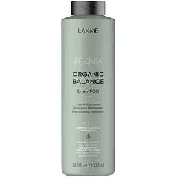 Увлажняющий шампунь для волос Lakme Teknia Organic Balance Shampoo для повседневного использования 1 л