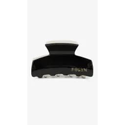 Заколка-краб женская Polin T5-10 Черно-белый