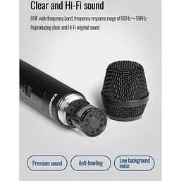 Радиосистема с двумя ручными микрофонами Takstar X3-HH - мініатюра 10