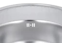 Кухонна мийка Brinex 7750 0,8 мм, врізна BRIN7750SAT08 - мініатюра 3