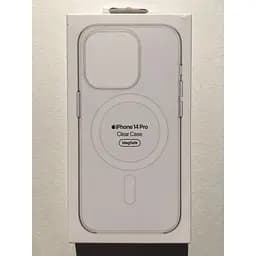 Оригінальний протиударний чохол Apple Clear Case MagSafe для iPhone 14 Pro Прозорий (MPU63RM/A) - мініатюра 2