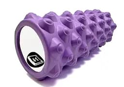 Массажный ролик EasyFit Grid Roller Extreme 33 см Фиолетовый