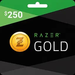Картка оплати RAZER GOLD 250$ CARD картка поповнення рахунку    