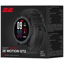 Смарт-годинник 2E Alpha Motion GT2 47 мм Black - мініатюра 8