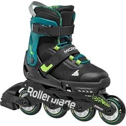 Ролики Rollerblade Microblade XT 36.5-40 Black/Green (1012-86B0751520-NG02-36.5-40)