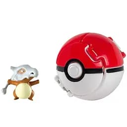 Игровая фигурка Tomy Throw 'N' Pop Poke Ball Pokemon Кубон с покеболом 5 см