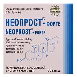 Дієтична добавка Неопрост-Форте 400 мг 60 капсул