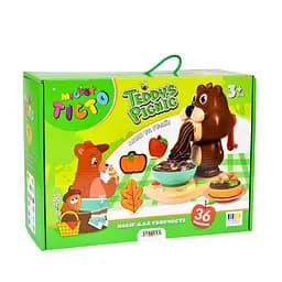 Набір для творчості Strateg Містер тісто Teddy's Picnic (41033)