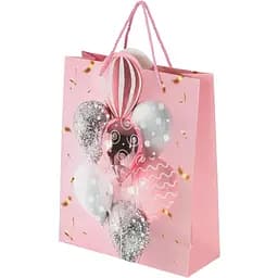 Пакет подарунковий YY05098 Рожевий