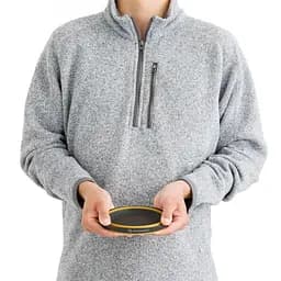 Миска складна Sea to Summit Frontier UL Collapsible Bowl (M) Чорний-Помаранчевий - мініатюра 3
