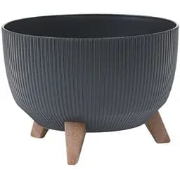 Вазон Lamela Roma Jumper 33.2х18.5 см антрацит (9829583)