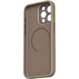 Чохол-накладка Moshi Napa Slim Hardshell Case Woodsmoke Brown для iPhone 15 Pro (99MO231107) - мініатюра 3