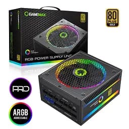 Блок живлення GameMax RGB850 PRO (RGB850 PRO) - мініатюра 8