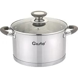 Кастрюля Gusto LEVEL с силиконовыми ручками 16 см 1.9 л (90852)