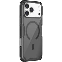 TPU чохол Nillkin Nature Pro Magnetic для Apple iPhone 17 Pro (6.3) Чорний (прозорий)