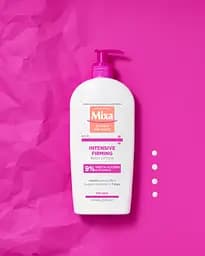 Тонізуюче молочко для тіла Mixa для сухої шкіри тіла, схильної до втрати пружності, 400 мл (D3720900) - мініатюра 2