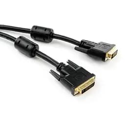 Кабель мультимедійний DVI to DVI 24+1pin 1.8 m Vinga (VCPDCDVIMM1.8BK)