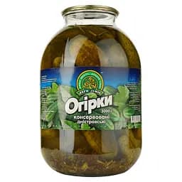 Огурцы Дари Ланів консервированные Днестровские 3 кг (30129)