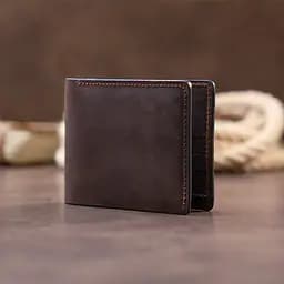 Шкіряне портмоне Grande Pelle 12х8х1 см acs0016120 - мініатюра 7
