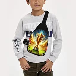 Сумка через плечо детская Футбол  29х17 см сумка слинг для мальчика (02245)