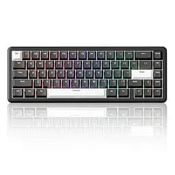 Игровая проводная магнитная клавиатура Attack Shark X65 HE / Magnetic Switch / 8К / RGB / 65% / Black