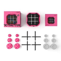 Інтерактивна гра хрестики-нуліки Xiaomi GiiKER Tic-Tac-Toe Bolt (JKJZQ001) Pink - мініатюра 2