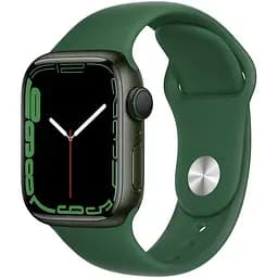Смарт-годинник Apple Watch Series 7 GPS 41 mm Green Clover Sport Band (Grade Q) Seller Refurbished